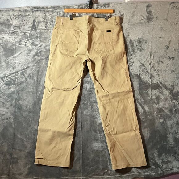 prAna Men's Standard Fit Khaki Pants 36 x 30 - Picture 4 of 6